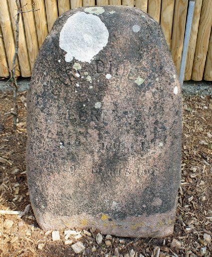 Billede af gravsten på Skagen Kirkegård