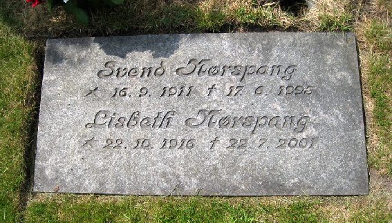Billede af gravsten på Skagen Kirkegård
