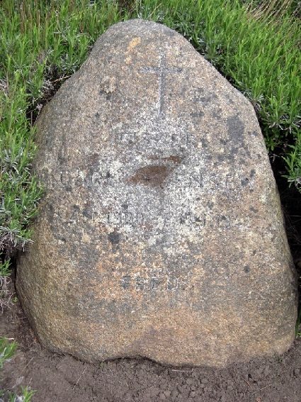 Billede af gravsten på Skagen Kirkegård