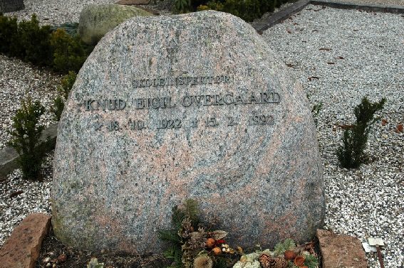 Billede af gravsten på Skagen Kirkegård