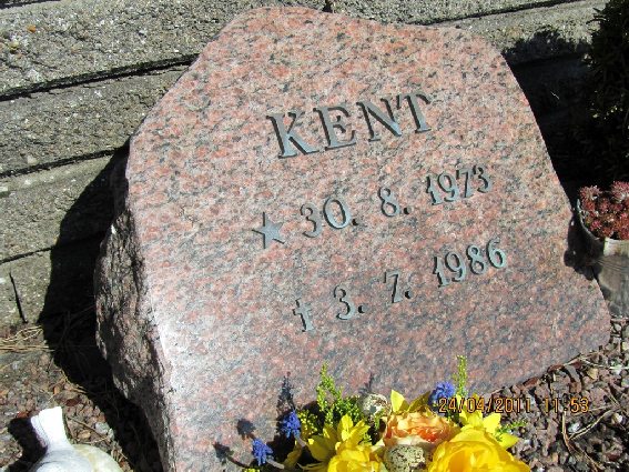 Billede af gravsten på Skagen Kirkegård