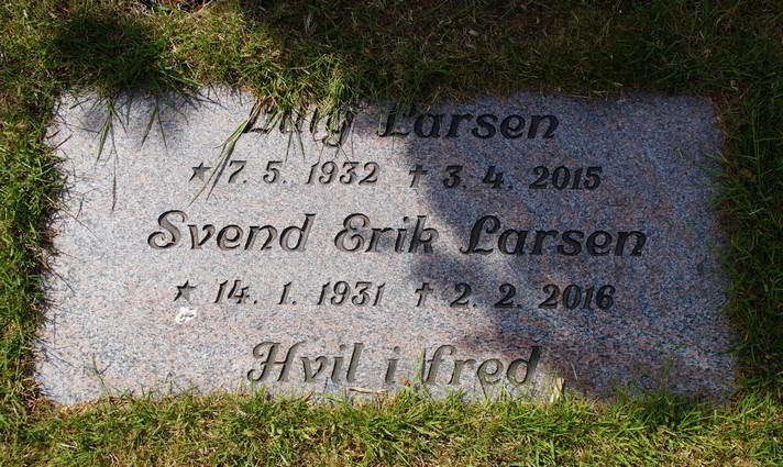 Billede af gravsten på Skagen Kirkegård