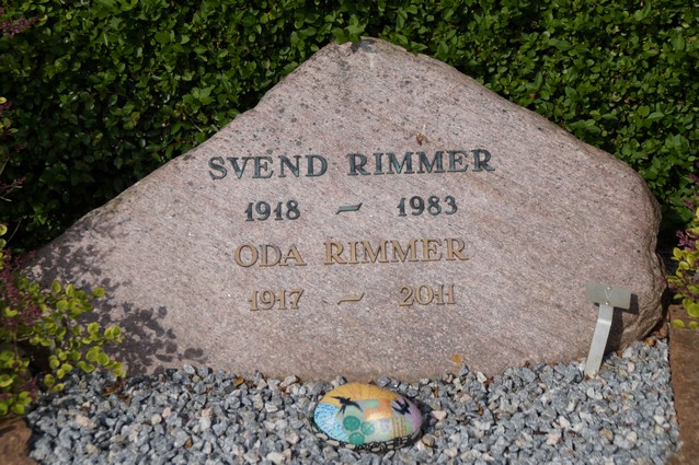 Billede af gravsten på Skagen Kirkegård
